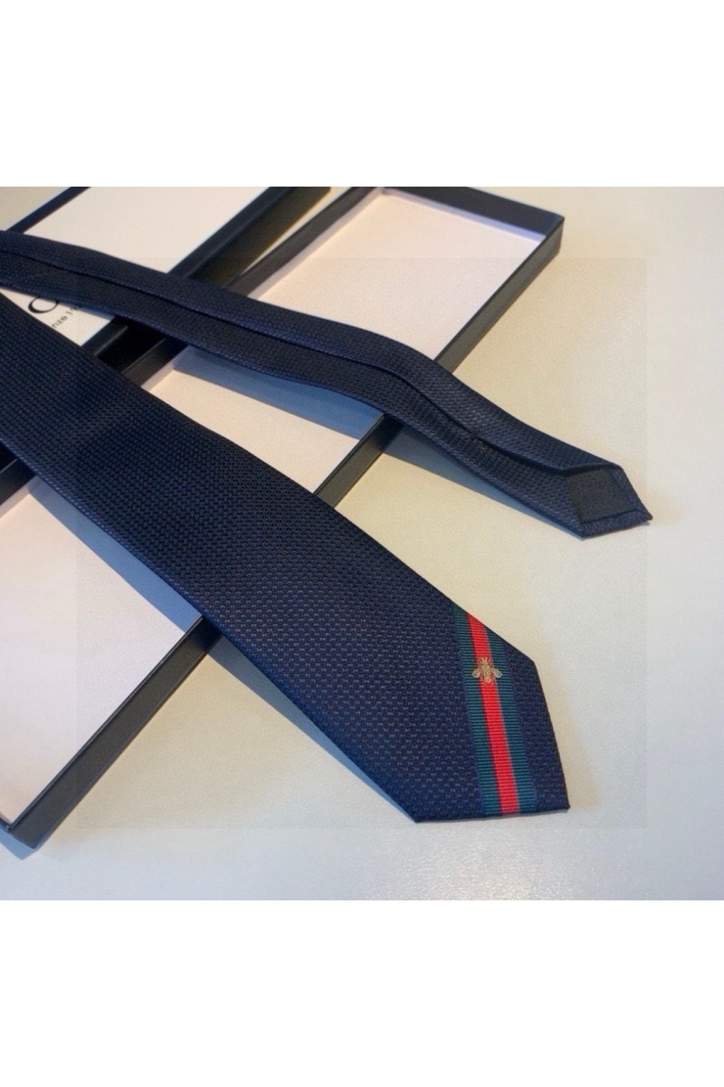 Gucci Галстук premium 146x7 см - Navy