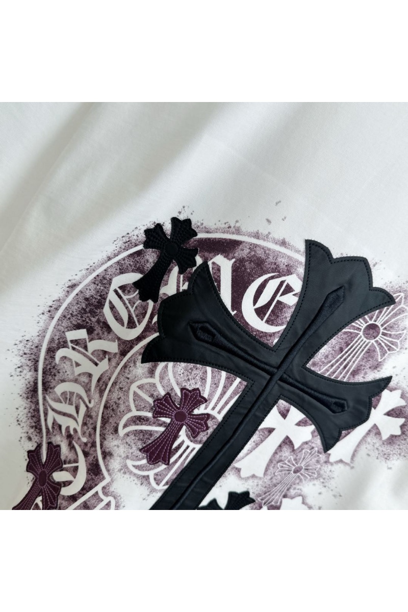 Chrome Hearts Белая оверсайз футболка Premium