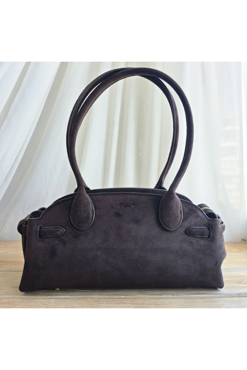 Coach Замшевая сумка  33x16 см