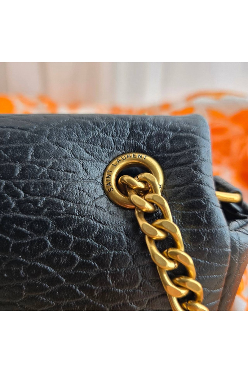 Yves Saint Laurent Кожаная сумка Calypso 27x13 см