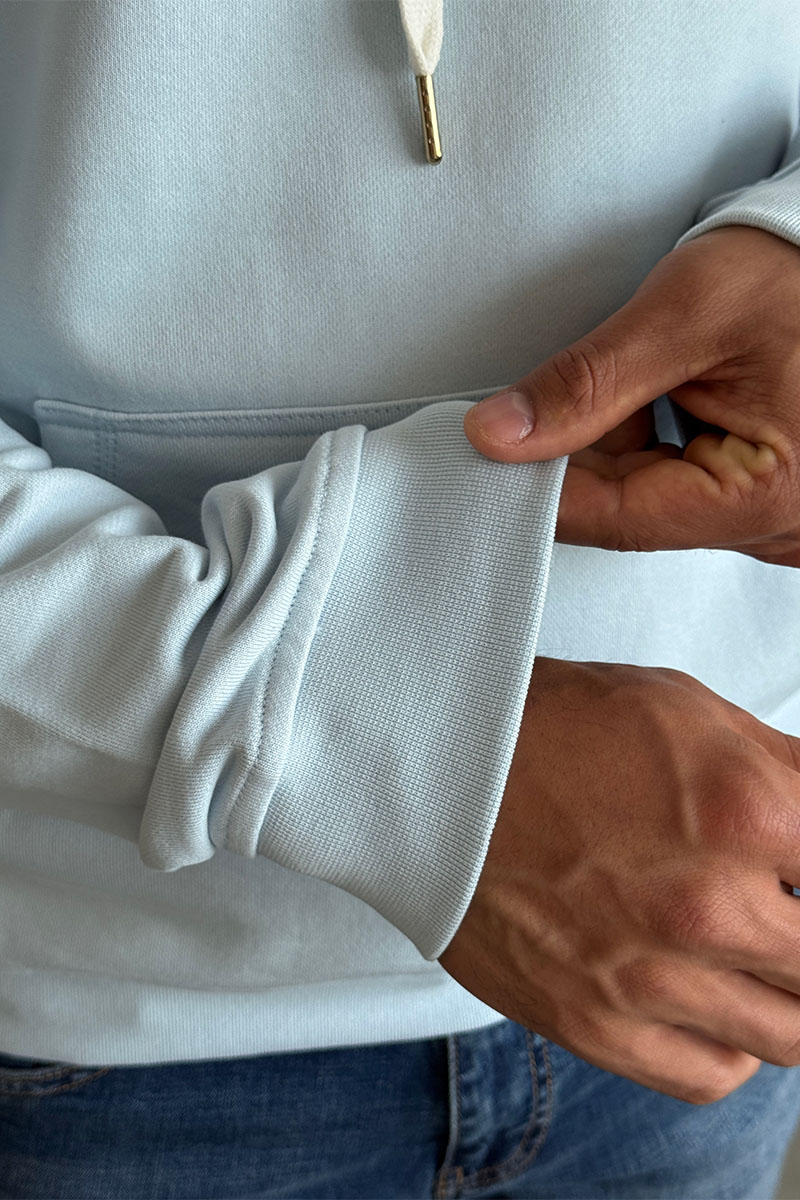 Casablanca Мужское голубое худи Par Avion