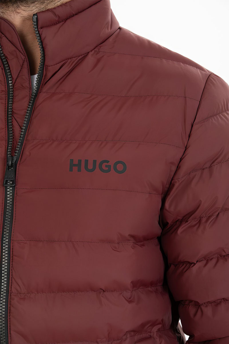Hugо Воss Мужская бордовая куртка 