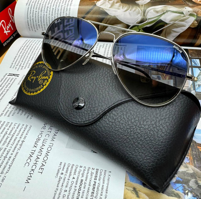 Ray Ban Солнцезащитные очки Aviator Large Metal