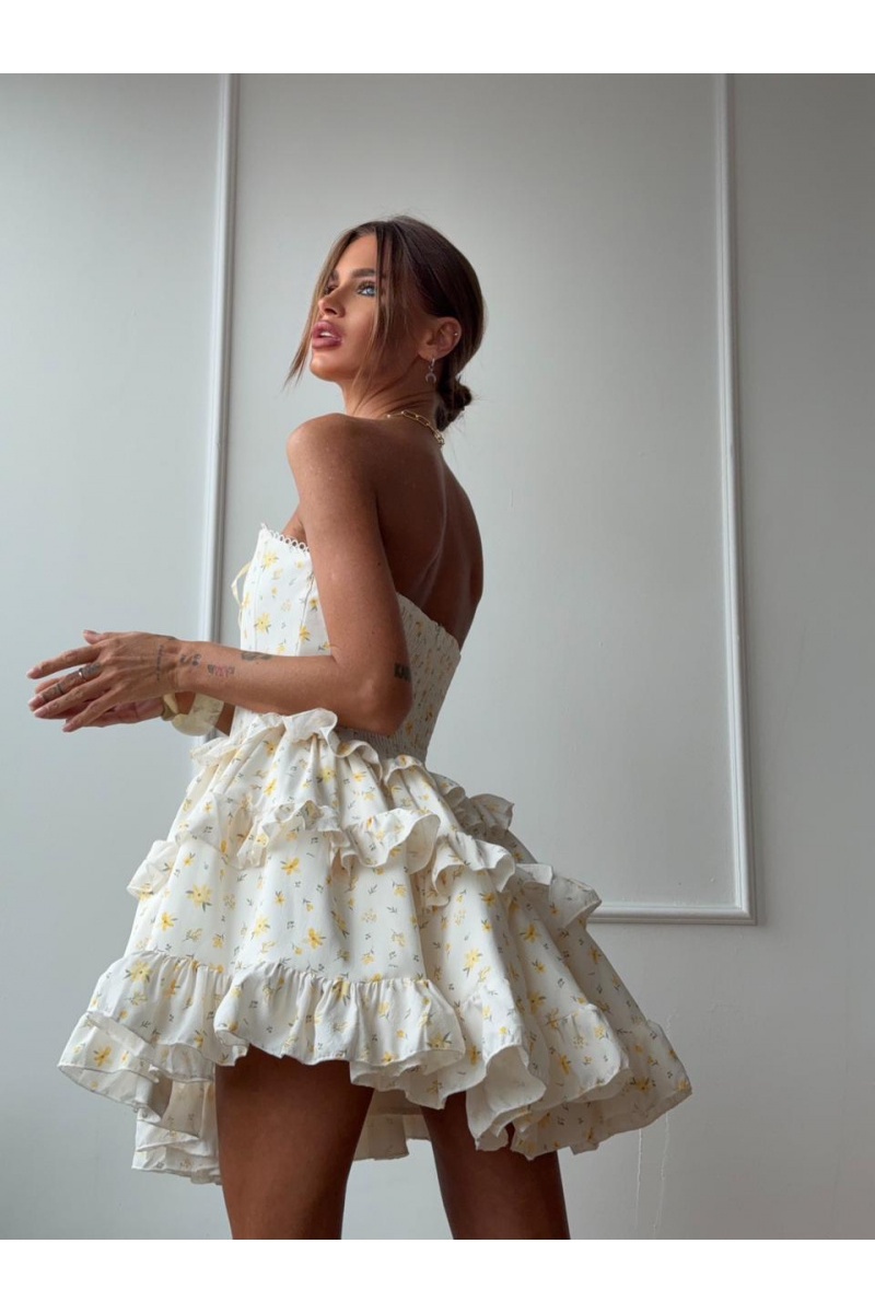 Designer Clothing Женское платье Jacquemus бежевого цвета