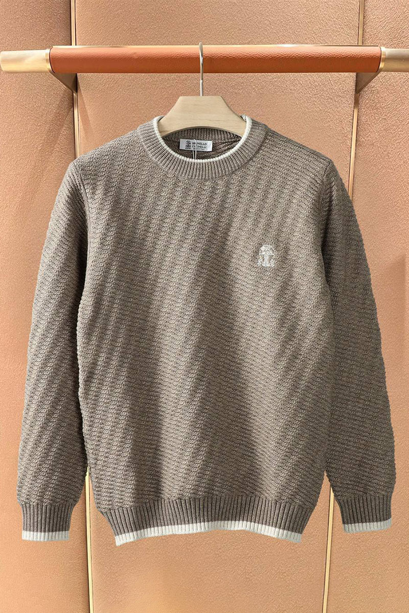 Designer Мужской свитер premium - Brown