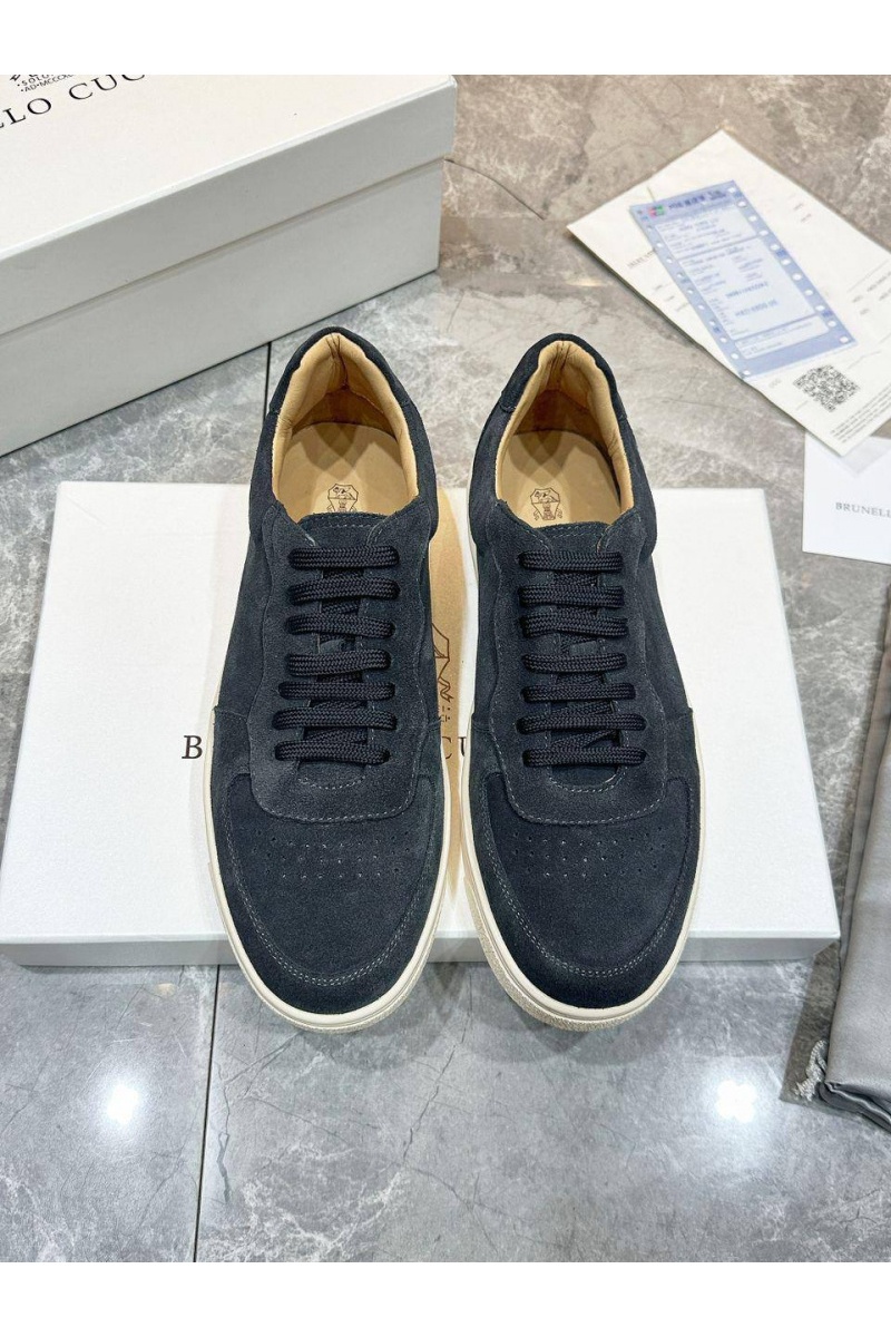 Designer Мужские замшевые кроссовки - Blue