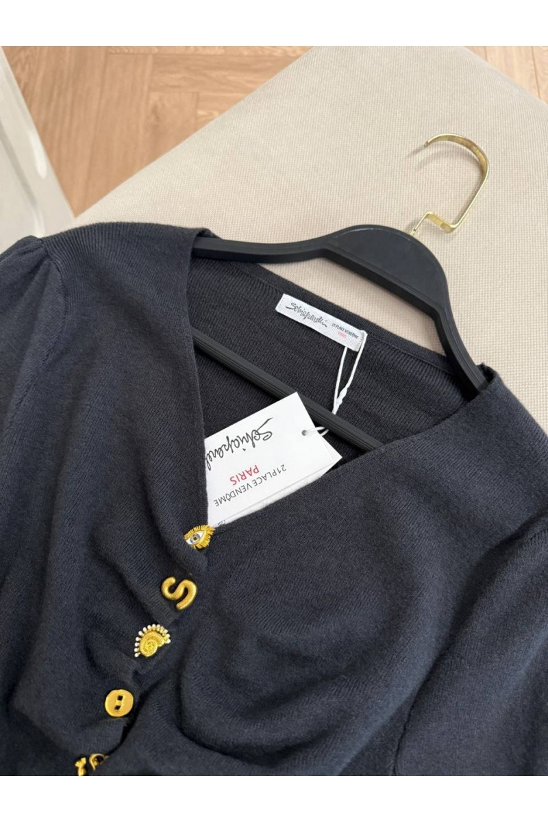 Schiaparelli Женская кофта серого цвета Premium