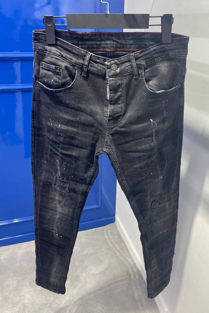 Dsquared2 Мужские чёрные джинсы
