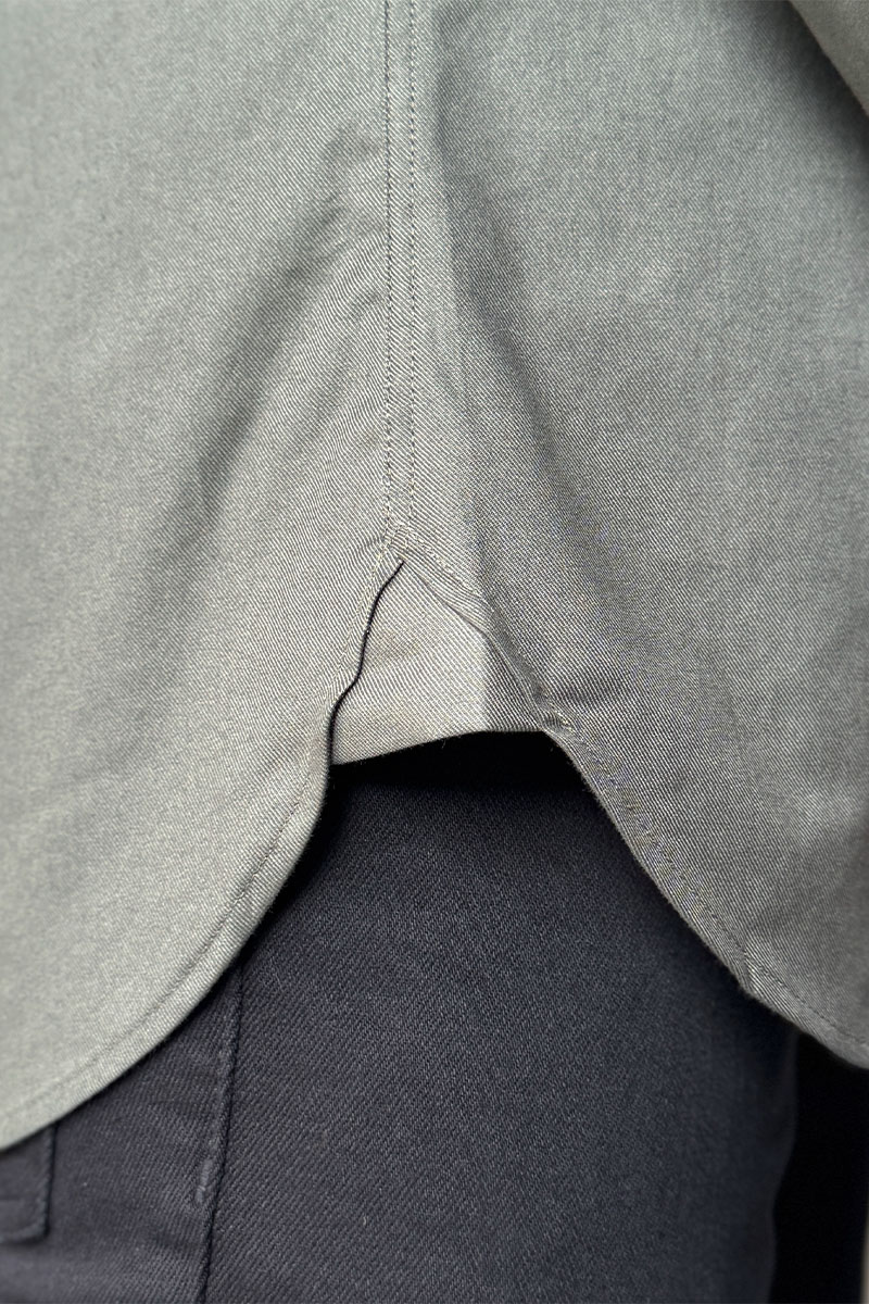 Burberry Мужская рубашка logo-embroidered - Green 