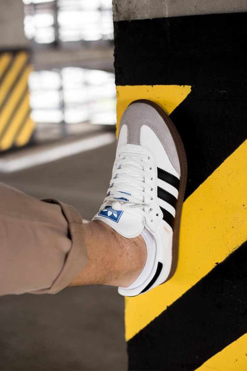 Adidas Кроссовки Samba Vegan "White Gum" 