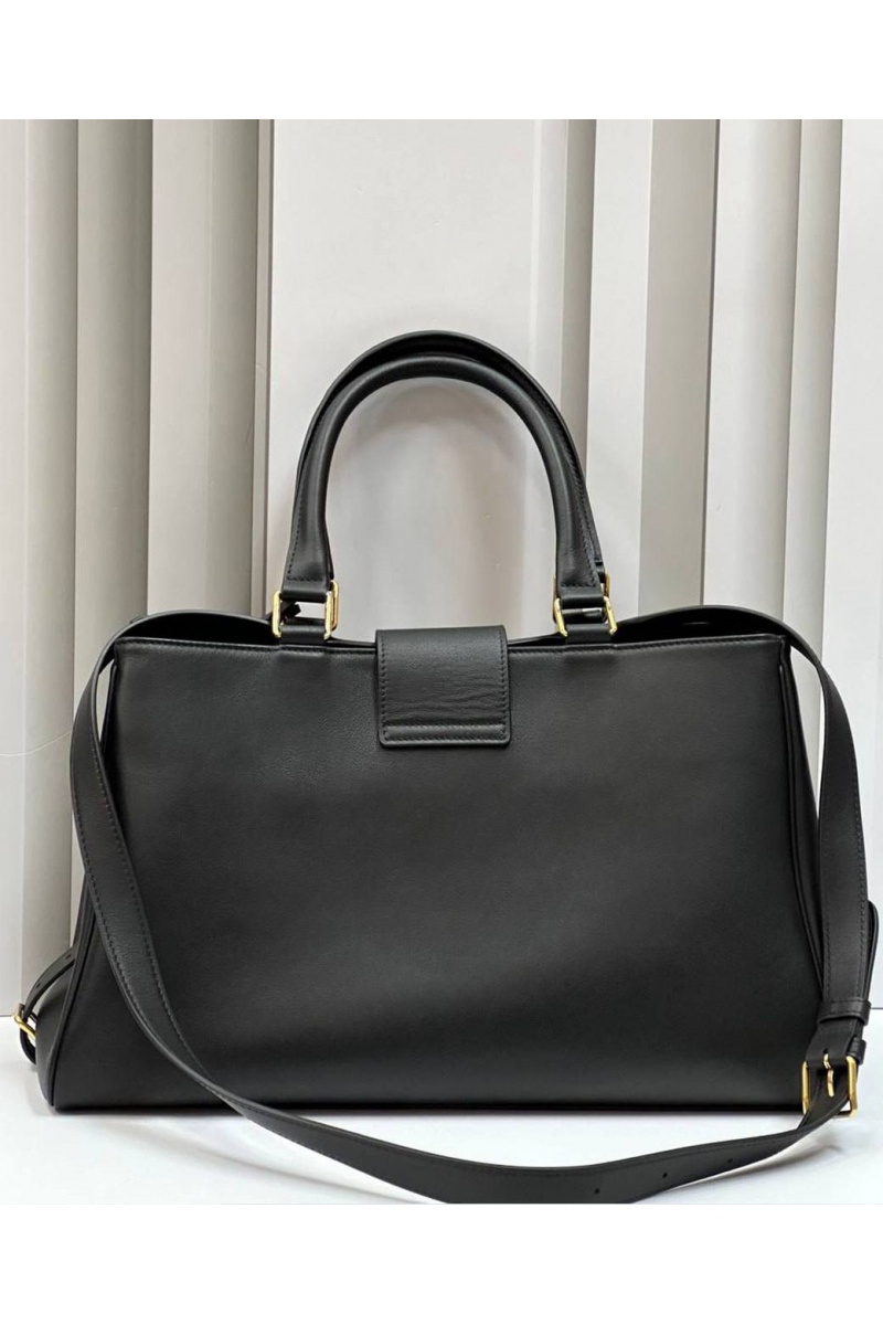 Celine Женская сумка Appoline Medium Premium 37.5x22x16 см - Black