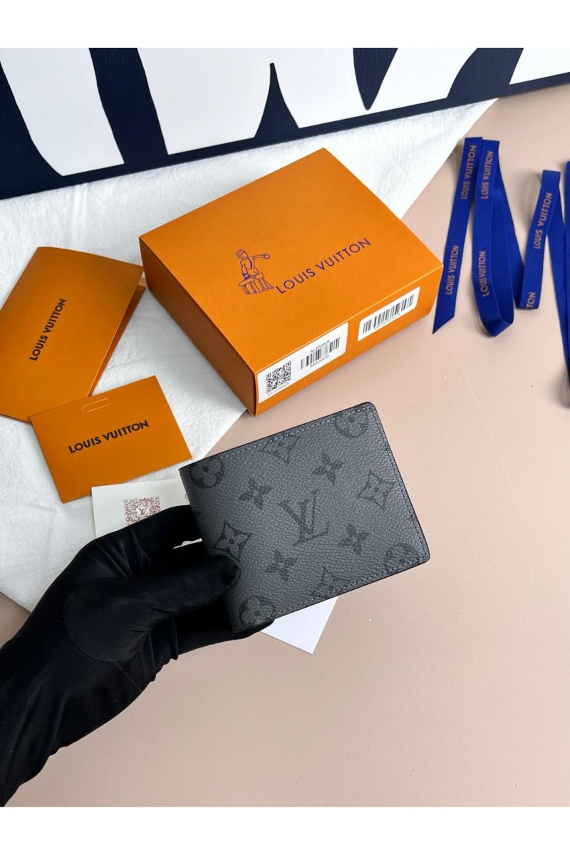 Lоuis Vuittоn Кожаный кошелёк Slender Premium 11x8.5x1 см