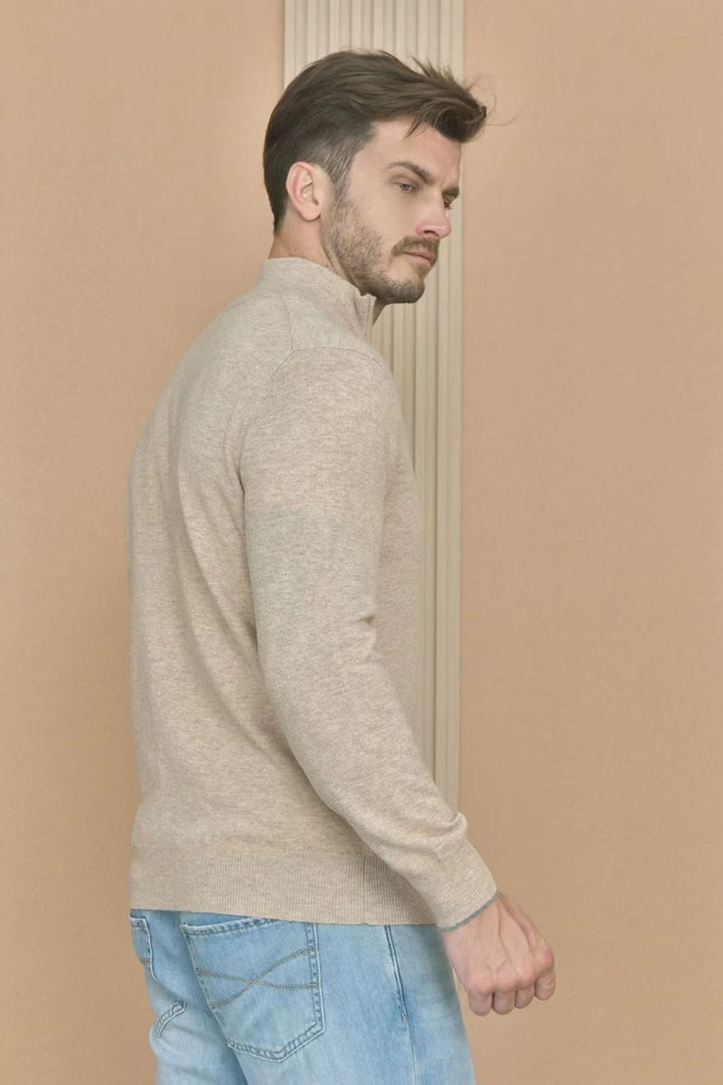 Designer Кашемировый свитер Premium - Light Tan