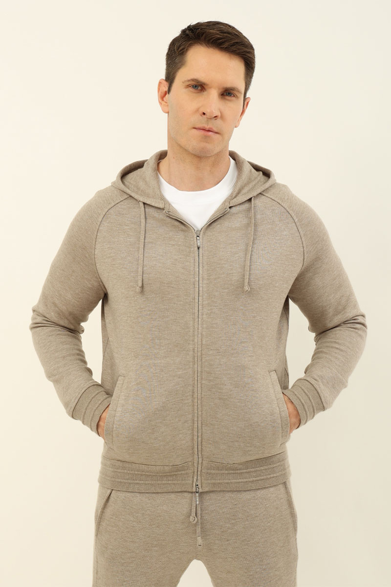Loro Piana Бежевый спортивный костюм premium