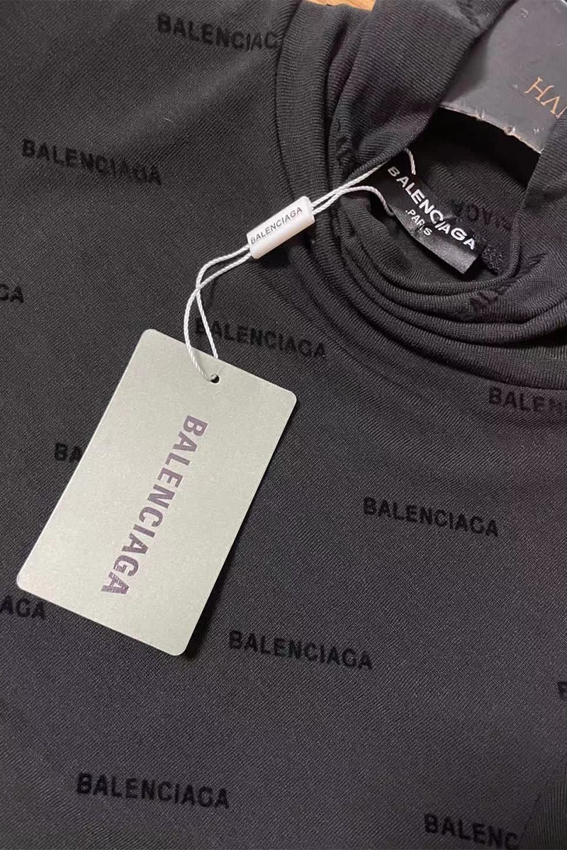 Balenciaga Женская водолазка чёрного цвета