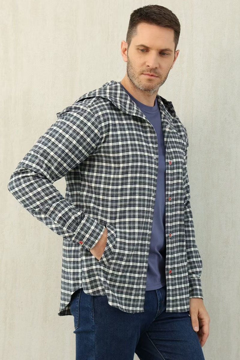 Kiton Мужская рубашка Premium - Light Blue 