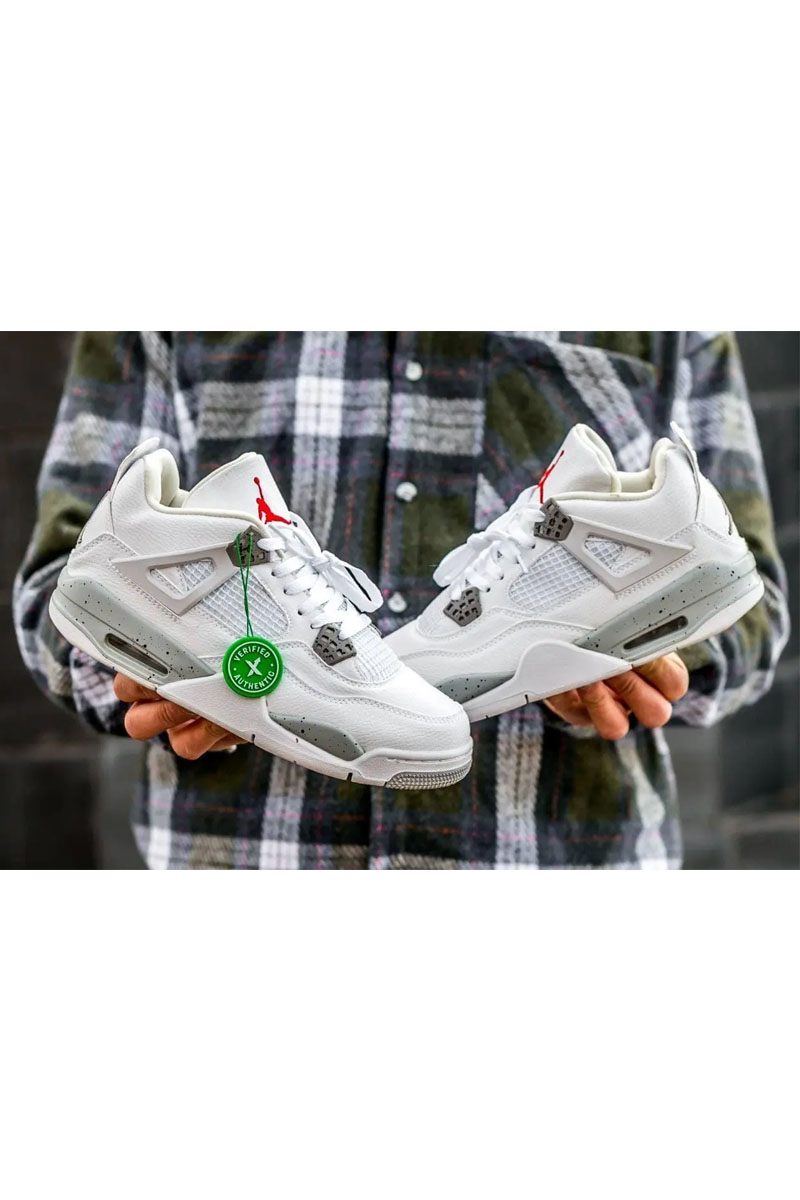 Nike Кроссовки AJ4 Retro - White Oreo