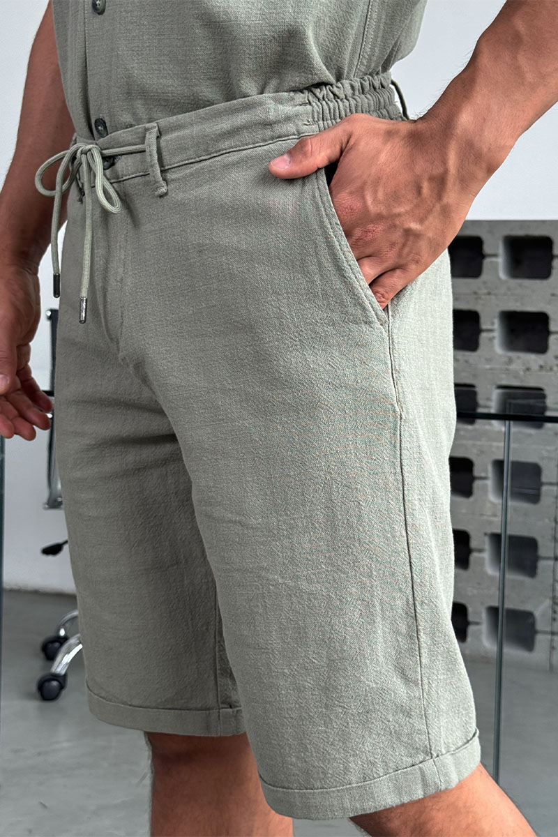 Loro Piana Мужской костюм цвета хаки