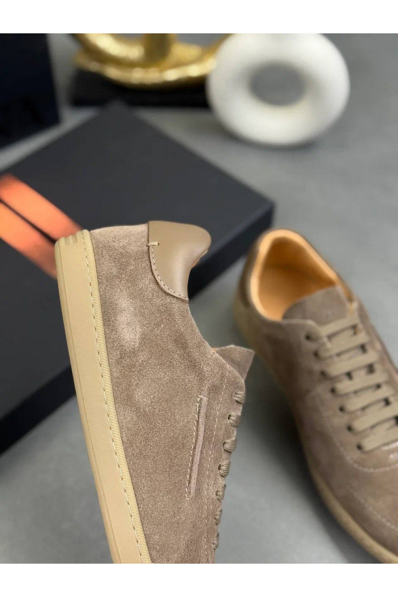 Zegna Мужские замшевые кроссовки "232"