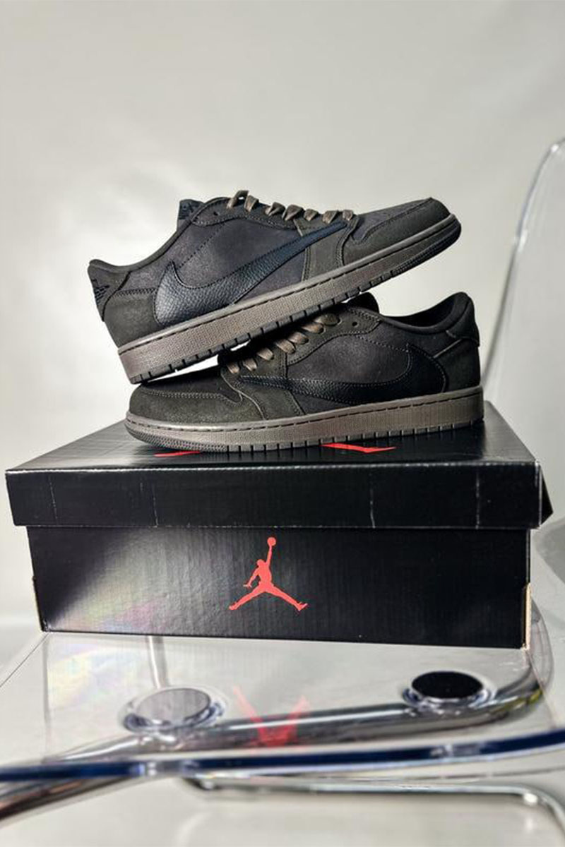 Nike Кроссовки Travis Scott x AJ1 Low "Velvet Brown" Premium