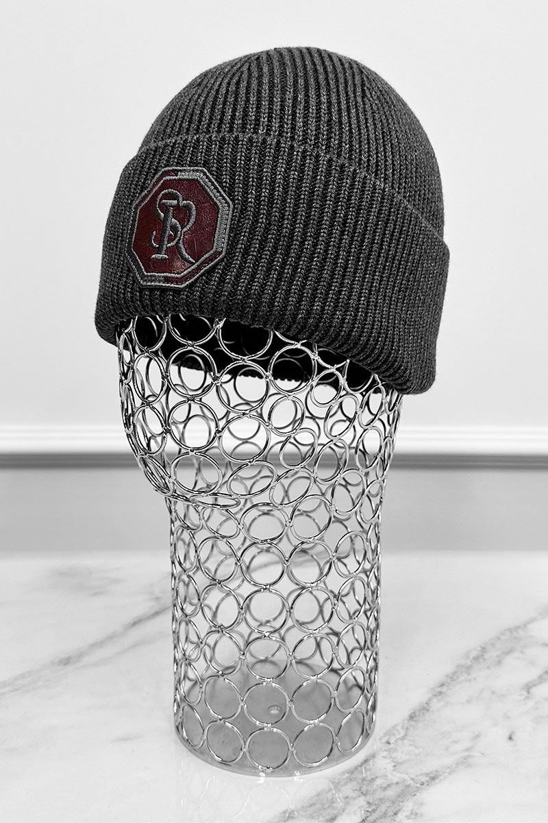 Stеfаnо Riссi Шапка logo-embroidered - Dark Grey