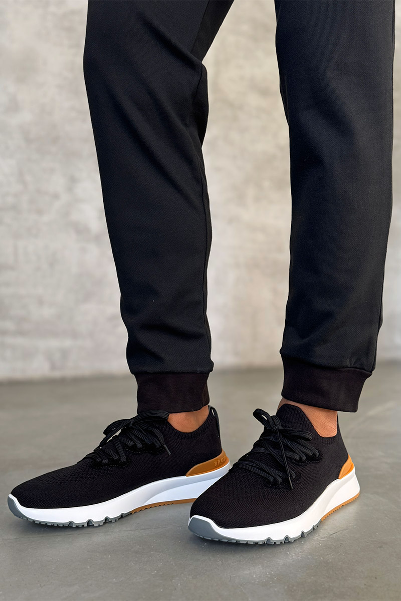 Designer Спортивный костюм logo-embroidered - Black