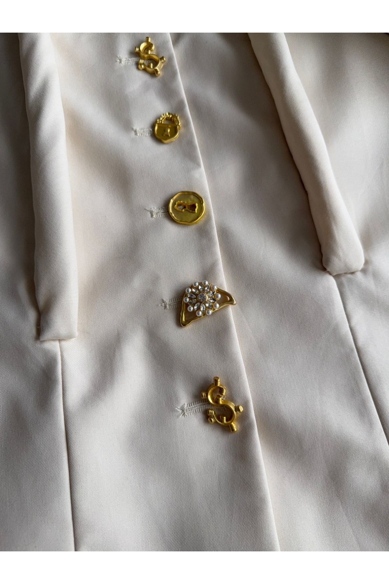 Schiaparelli Женское платье белого цвета 