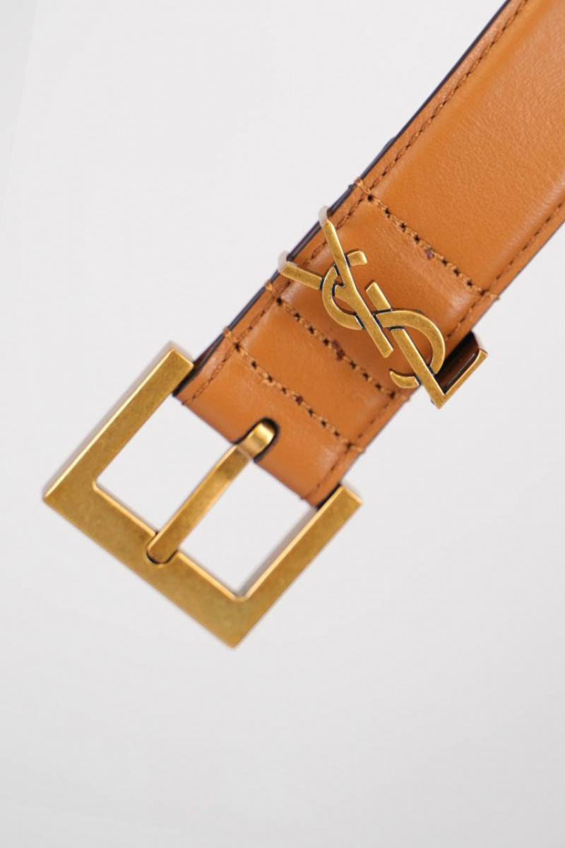 Yves Saint Laurent Кожаный ремень (ширина 3 см, длина 80 / 85 см)