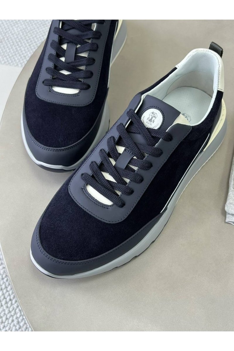 Designer Замшевые кроссовки Premium - Navy