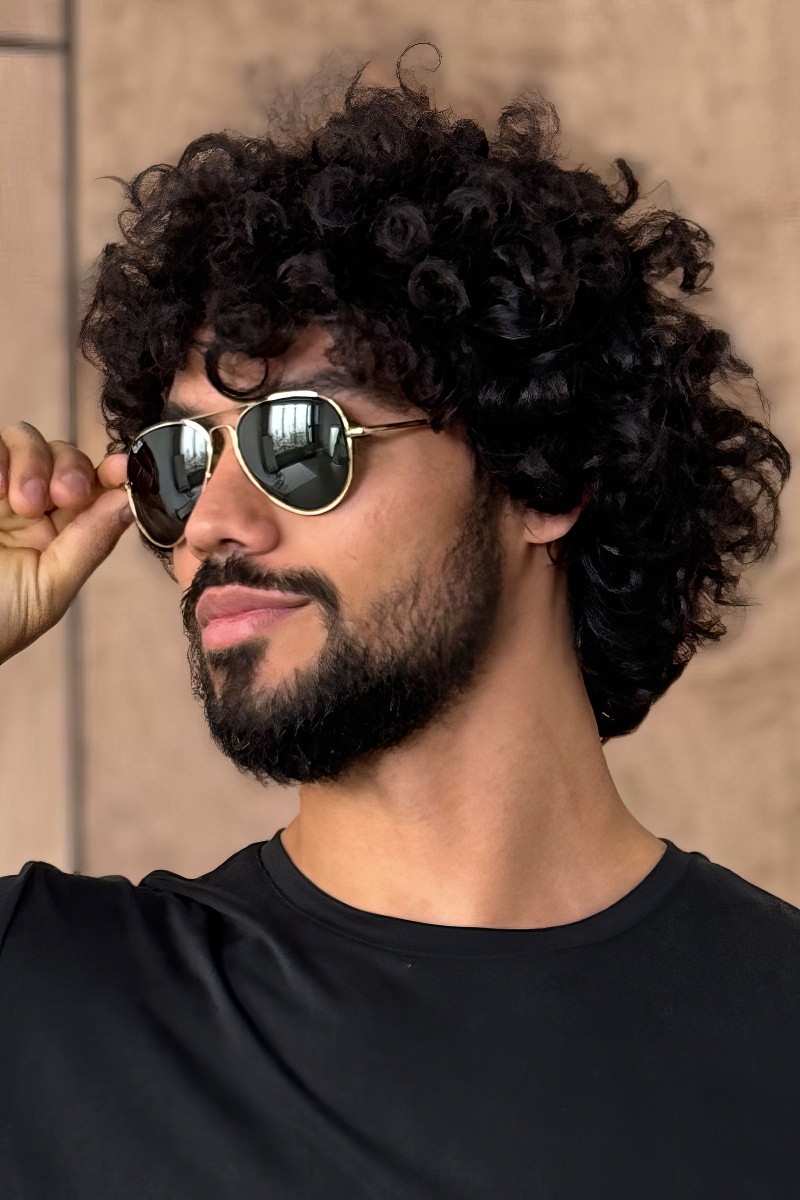 Ray Ban Солнцезащитные очки Aviator Large Metal - Green