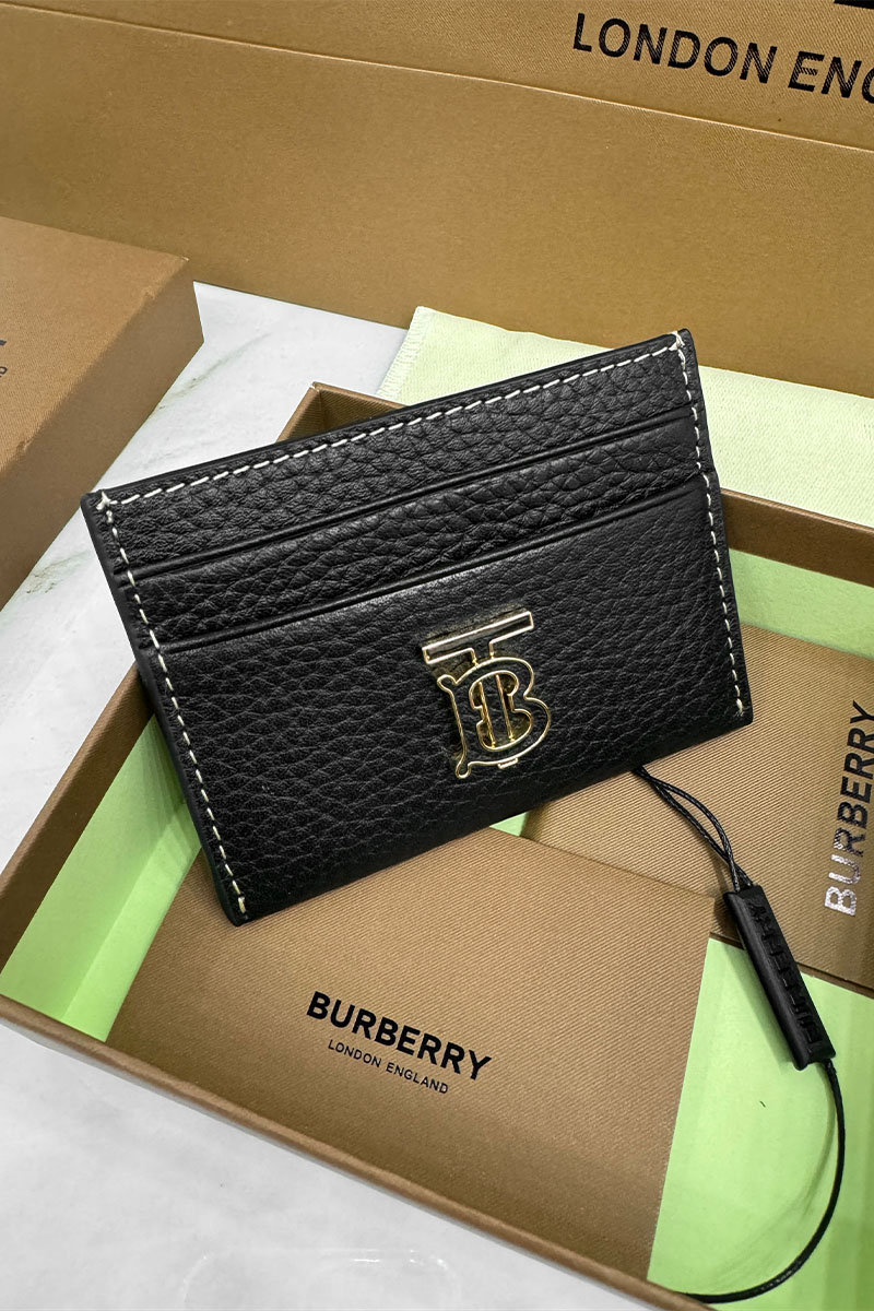 Burberry Кожаный кардхолдер Premium 10x7 см