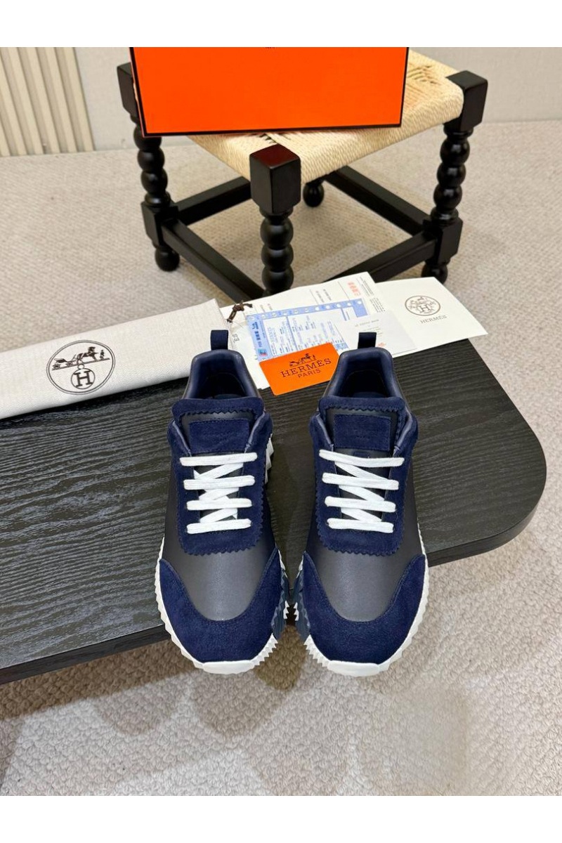 Hermes Мужские кроссовки Bouncing - Navy