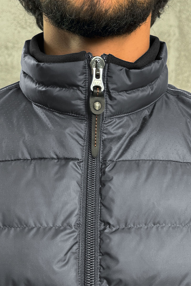 Designer Clothing Мужской серый жилет Parajumpers