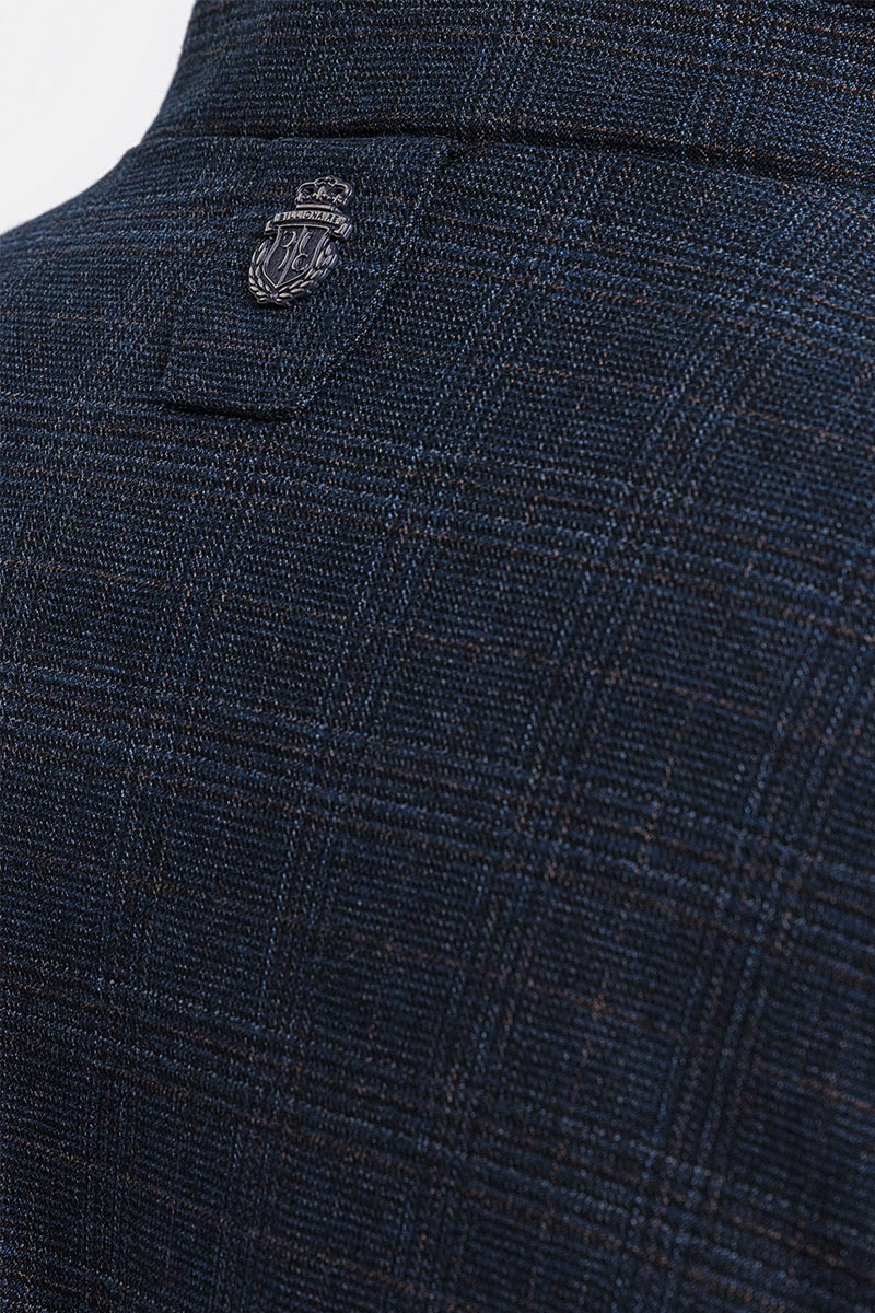 Billiоnаirе Мужская тёмно-синяя куртка logo-embroidered