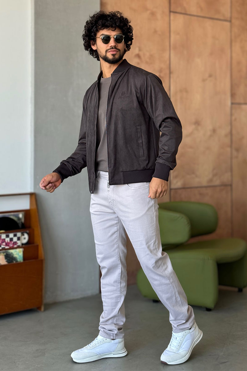 Loro Piana Мужская коричневая куртка