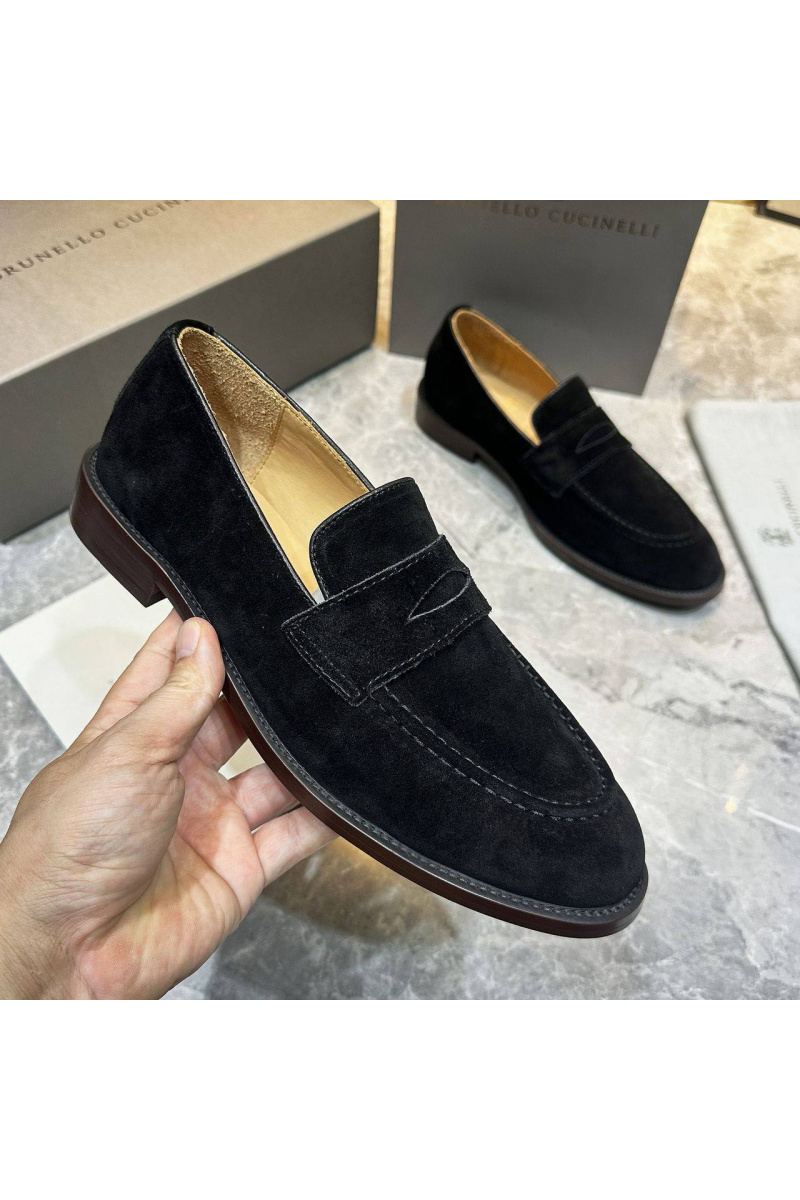 Designer Мужские замшевые лоферы 