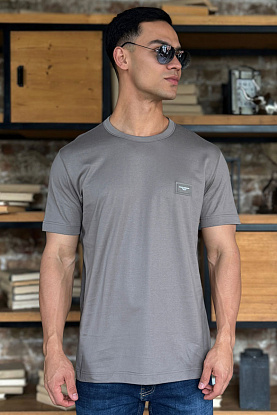 Мужская футболка Premium - Grey Khaki