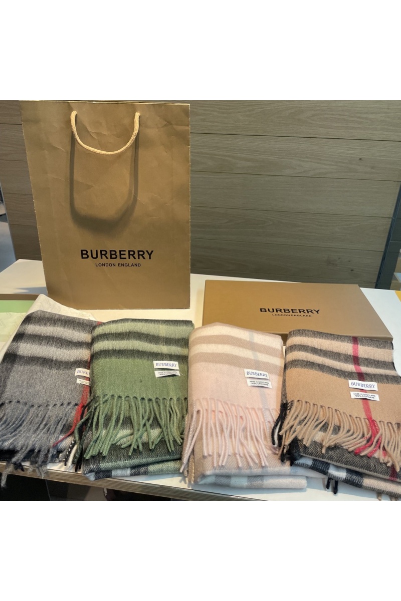 Burberry Шарф two-tone Check premium 168x32 см
