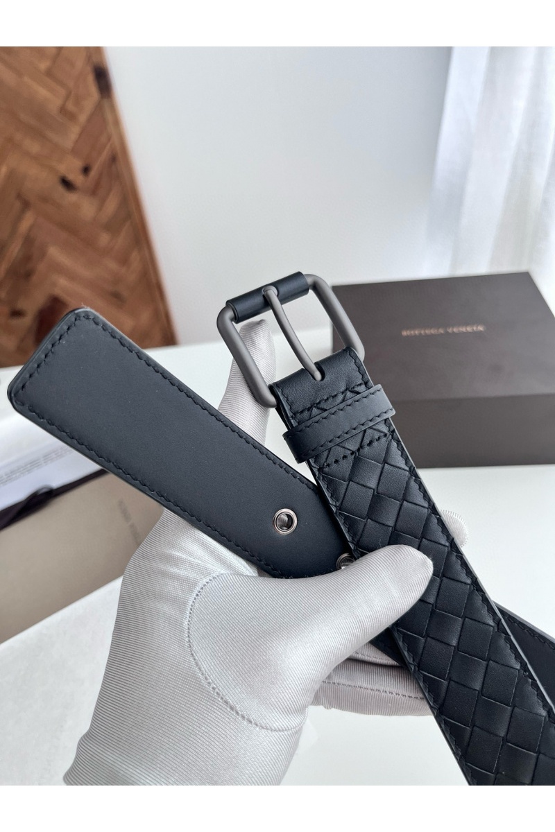 Bottega Veneta Кожаный ремень Premium (ширина 3.5 см)