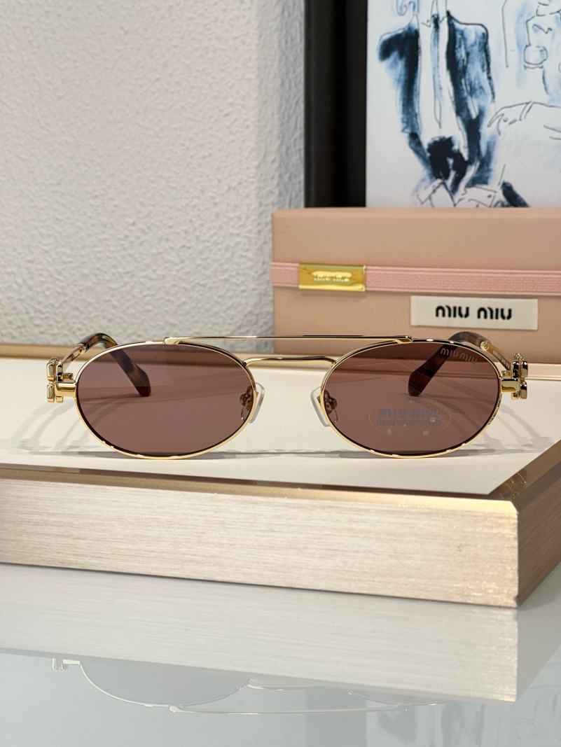 MIU MIU Женские солнцезащитные очки Oval