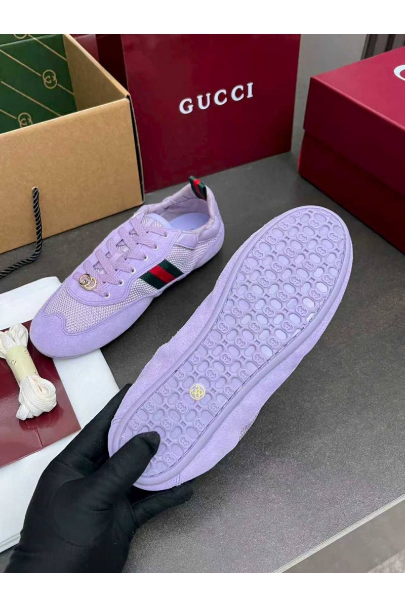 Gucci Женские кроссовки GG Shift premium