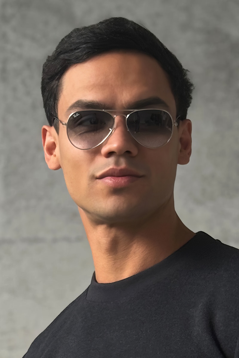 Ray Ban Солнцезащитные очки Aviator Large Metal
