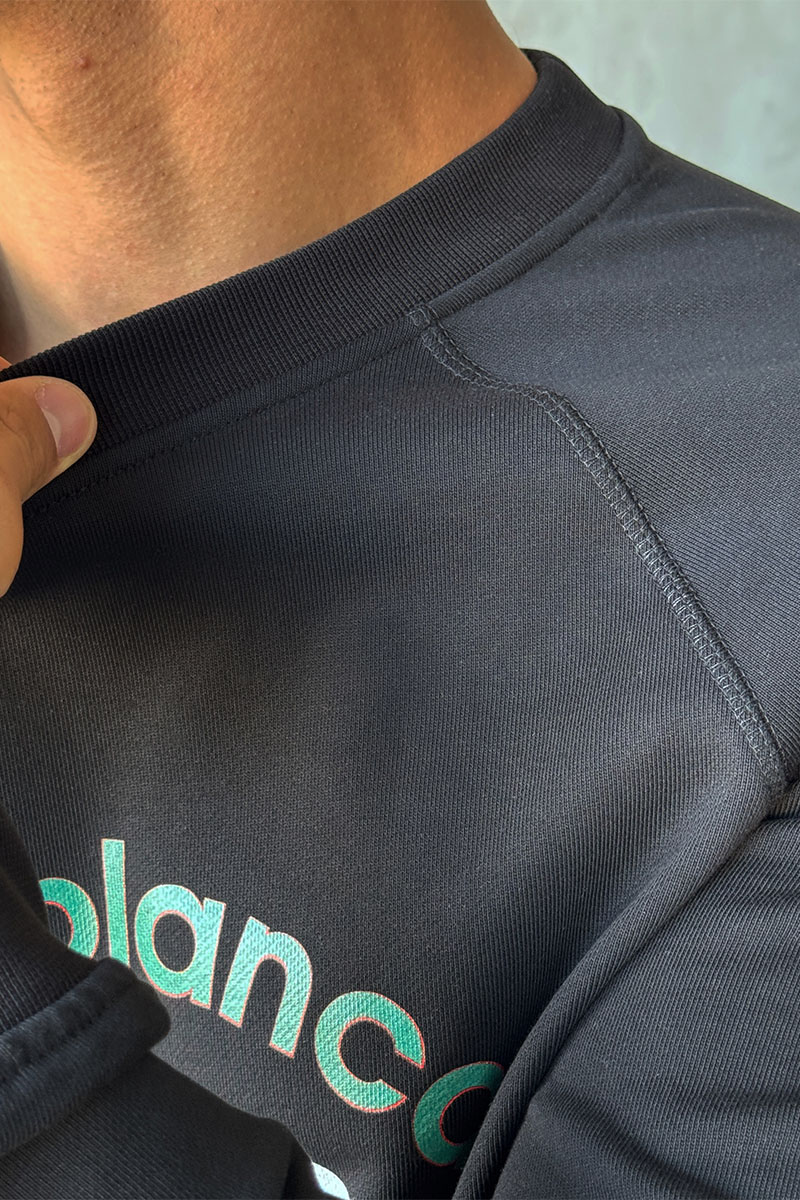 Casablanca Чёрный свитшот Orbite Autour De l'Orange 