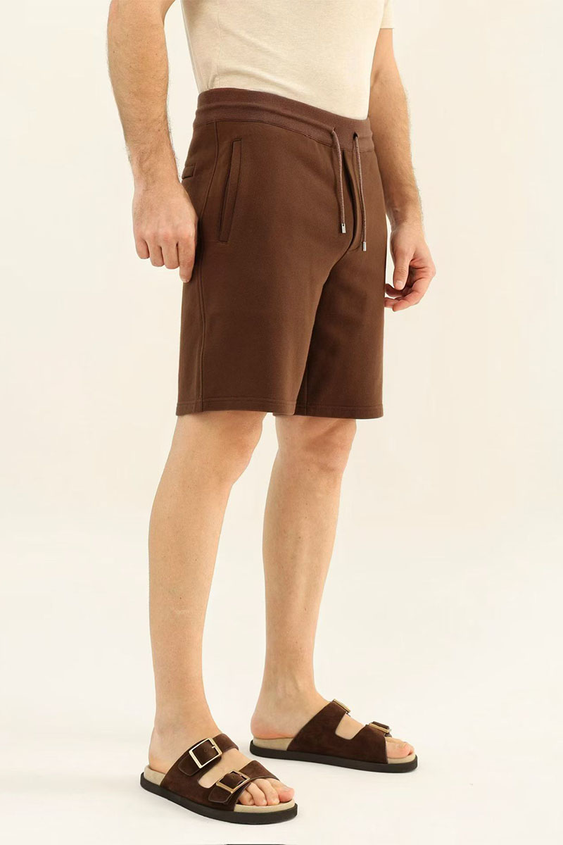 Loro Piana Мужские коричневые шорты premium