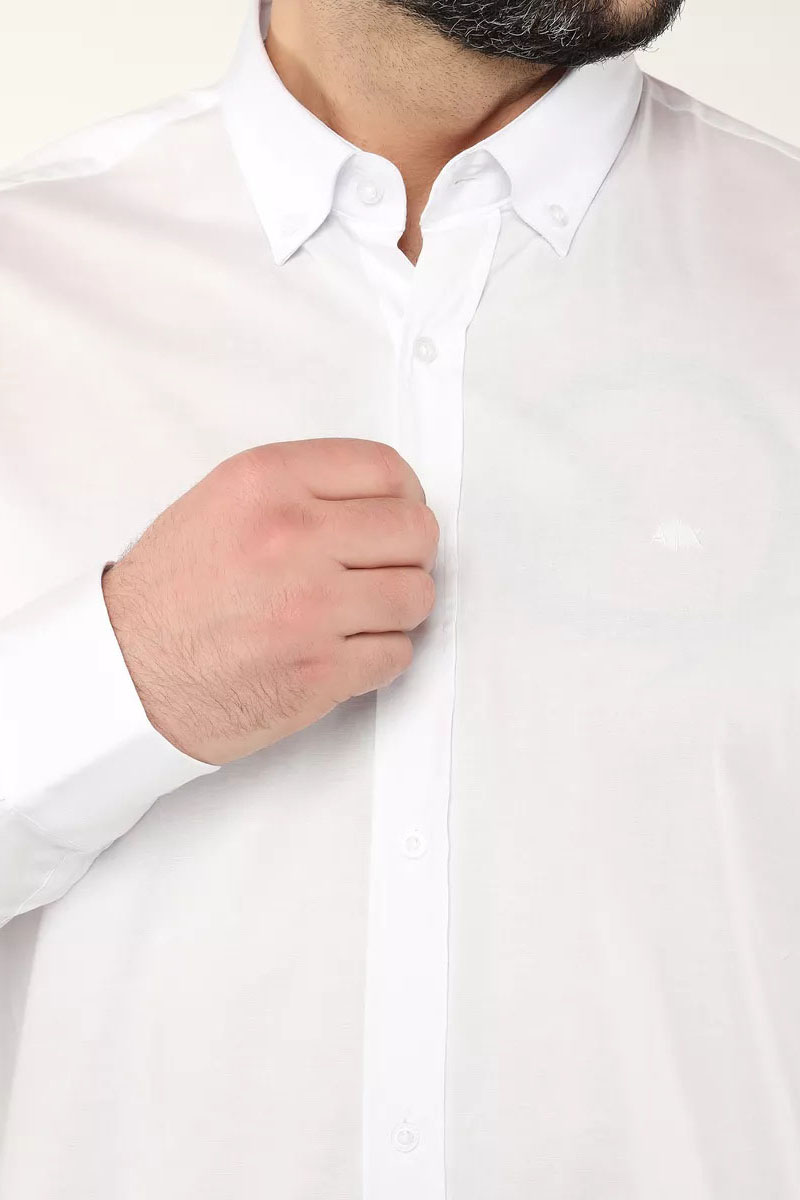 Emporio Armani EA7 Мужская белая рубашка 