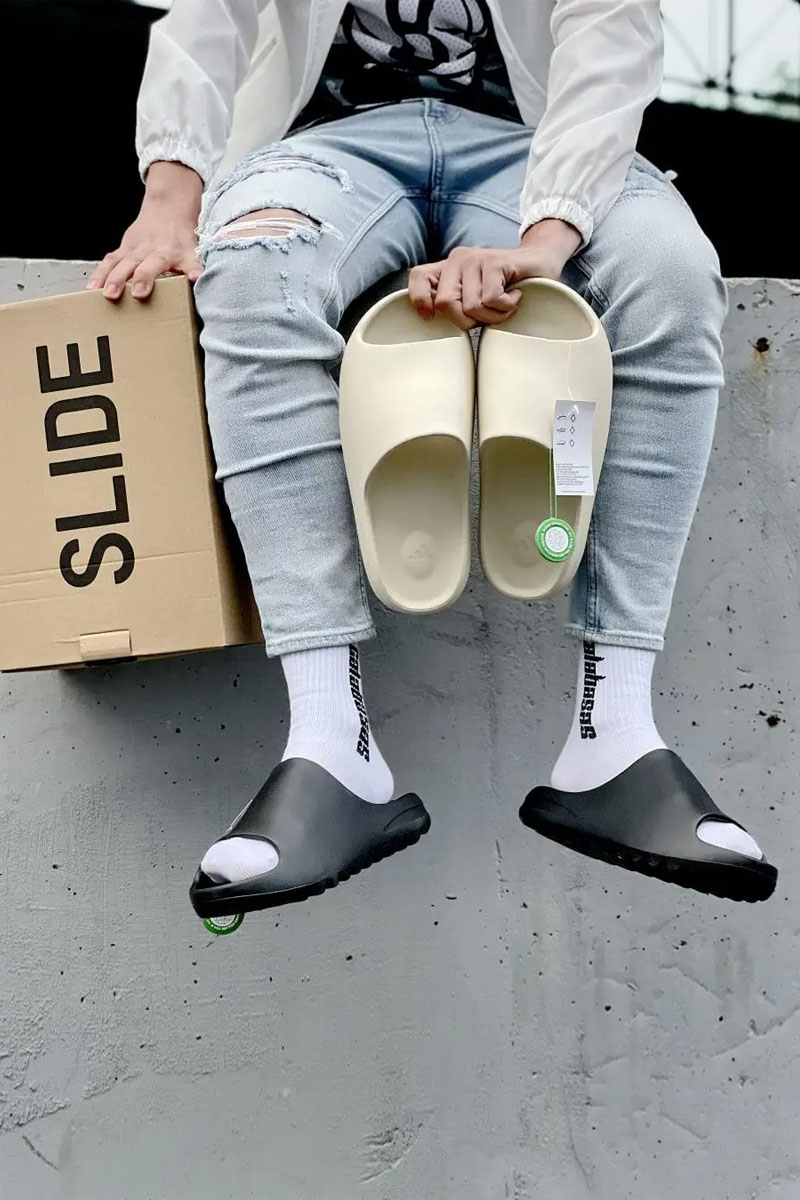 Adidas Шлепанцы Yeezy Slide - Bone