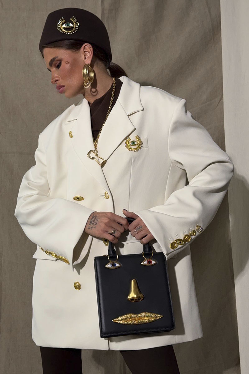 Schiaparelli Женский белый пиджак 