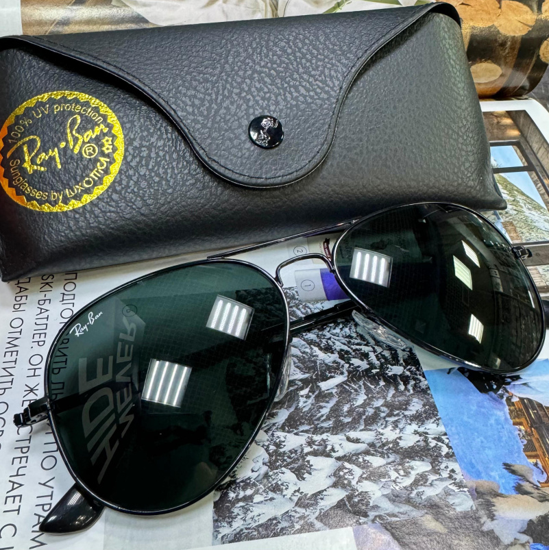 Ray Ban Солнцезащитные очки Aviator Large Metal