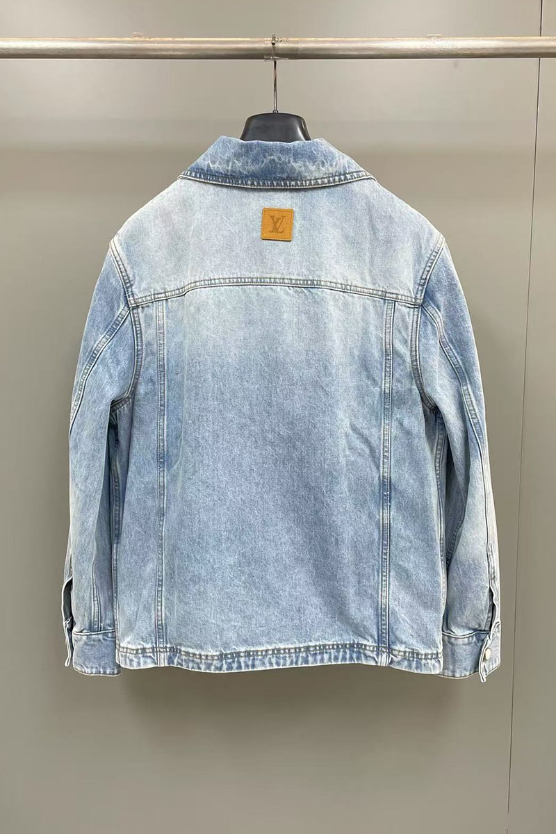 Lоuis Vuittоn Джинсовая куртка Premium - Washed Indigo