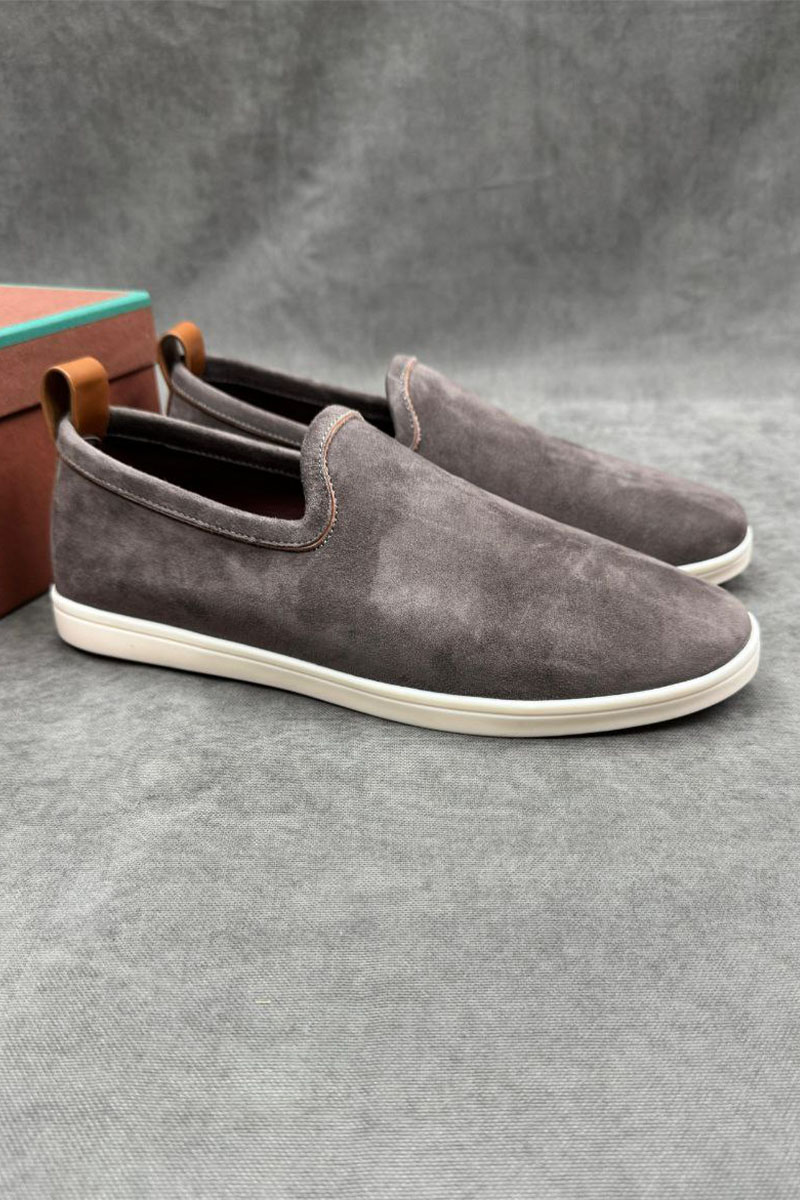 Loro Piana Мужские лоферы Venice Walk - Grey